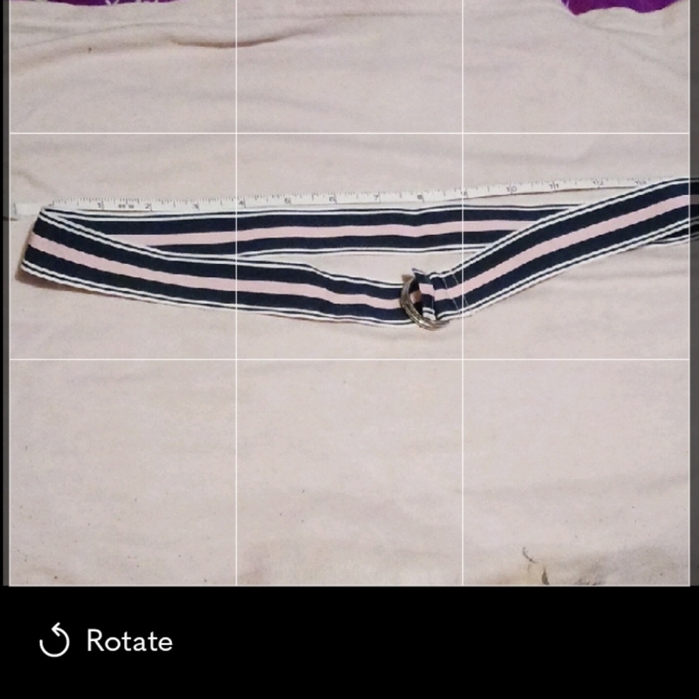 Polo by Ralph Lauren Kids Striped Belt - Navy and White